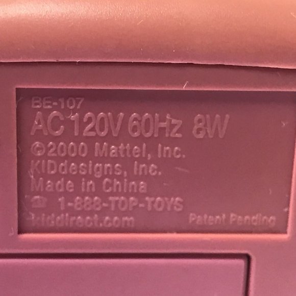 Barbie "Wake With Me" Alarm Clock Play Radio (2000) - Picture 7 of 10